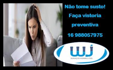 WJ – SERVIÇOS HIDRÁULICOS e CAÇA VAZAMENTOS