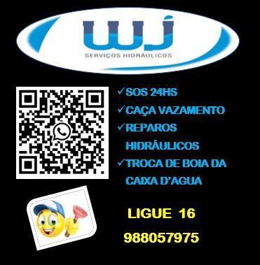 WJ – SERVIÇOS HIDRÁULICOS e CAÇA VAZAMENTOS